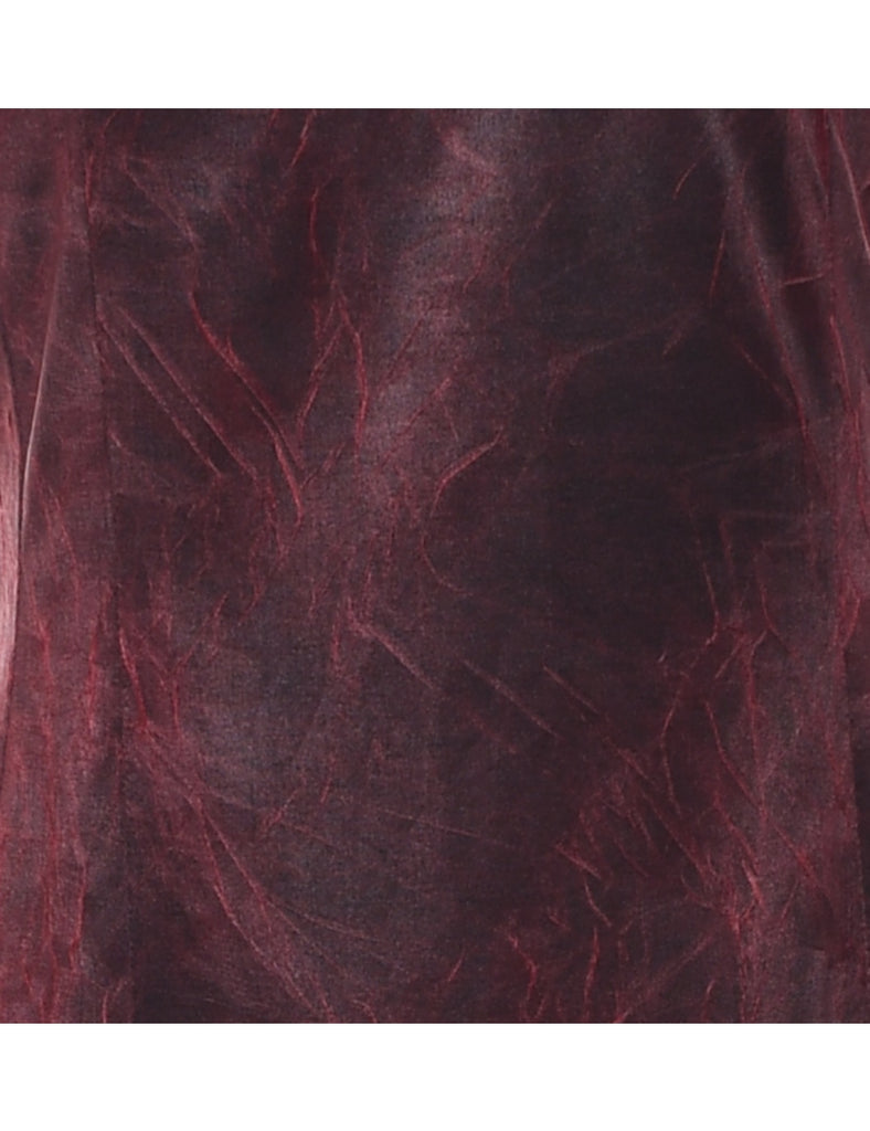Strappy Evening Dress - L