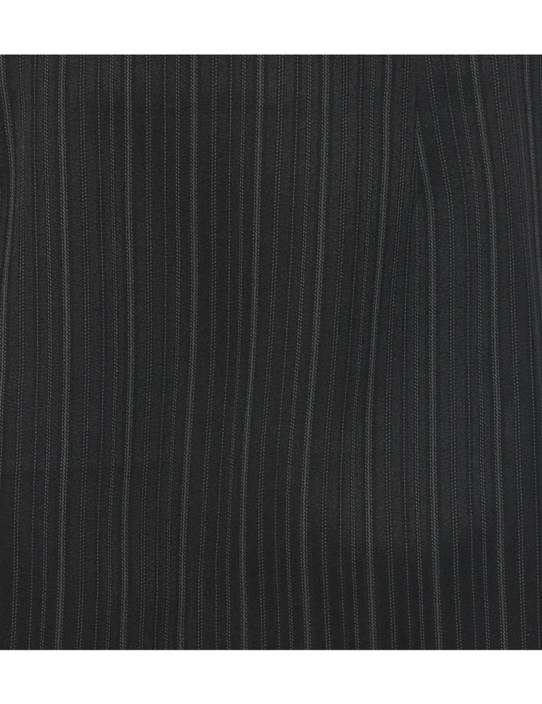Striped A-line Skirt - M