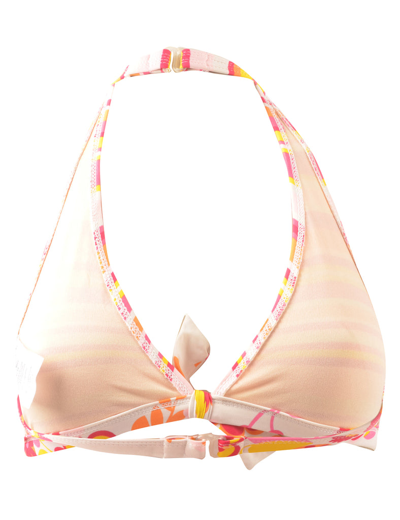 Striped Bikini Top - S