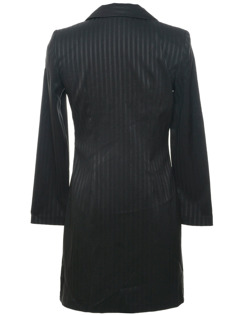 Striped Black Jacket - XS
