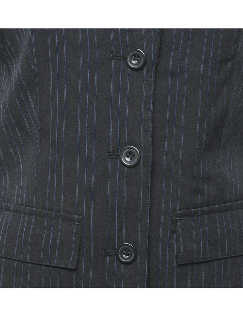 Striped Blazer - M