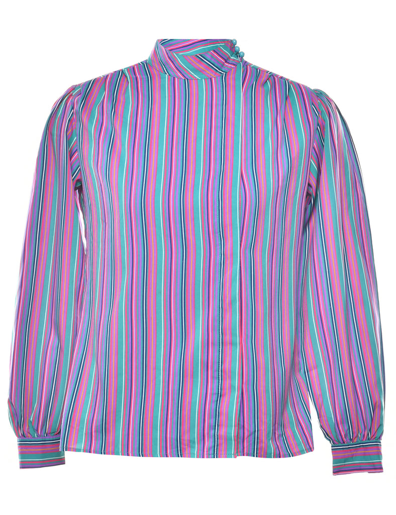 Striped Blouse - M
