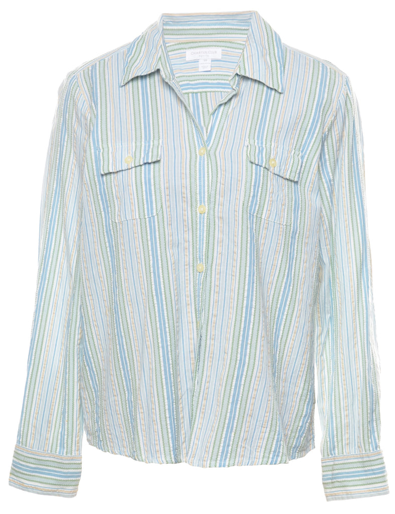 Striped Blouse - M