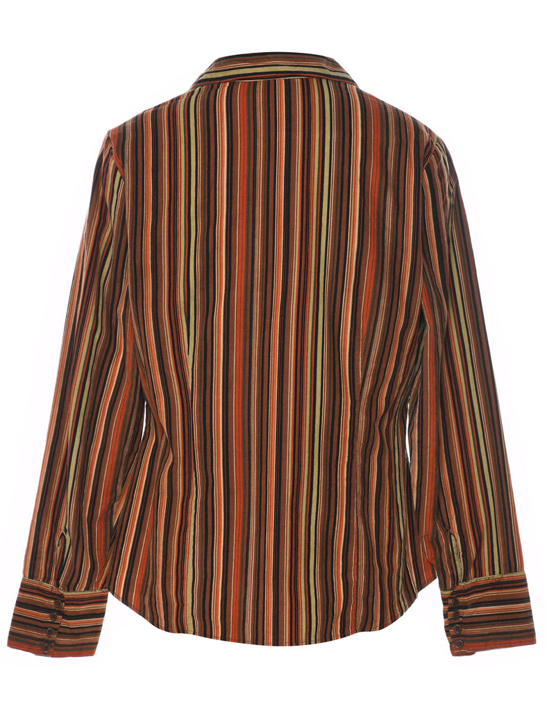 Striped Blouse - M