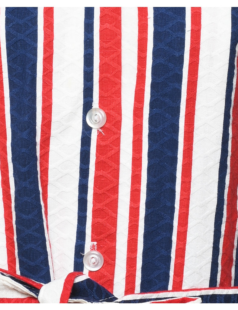Striped Blouse - L