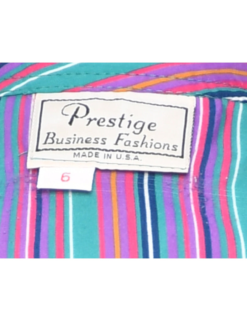 Striped Blouse - M