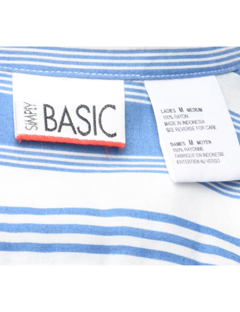 Striped Blouse - M