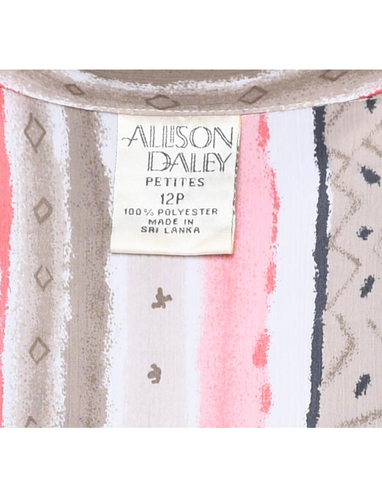 Striped Blouse - L