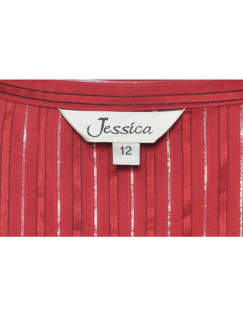 Striped Blouse - M