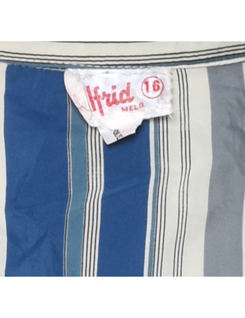 Striped Blouse - L