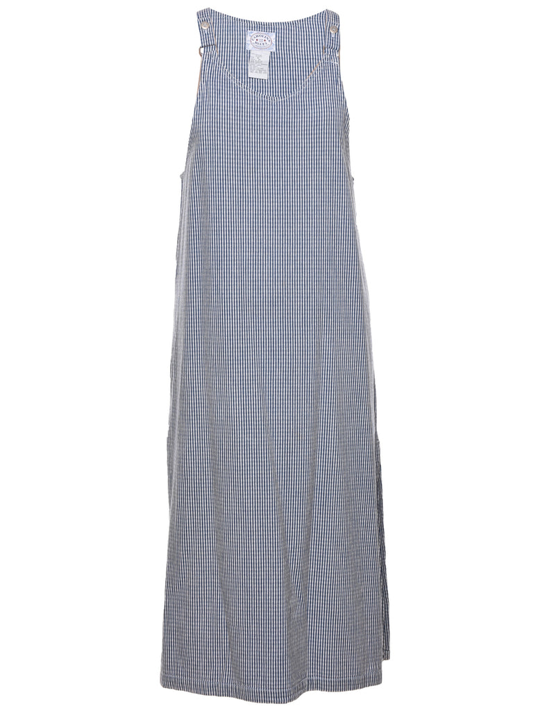Striped Denim Dress - M