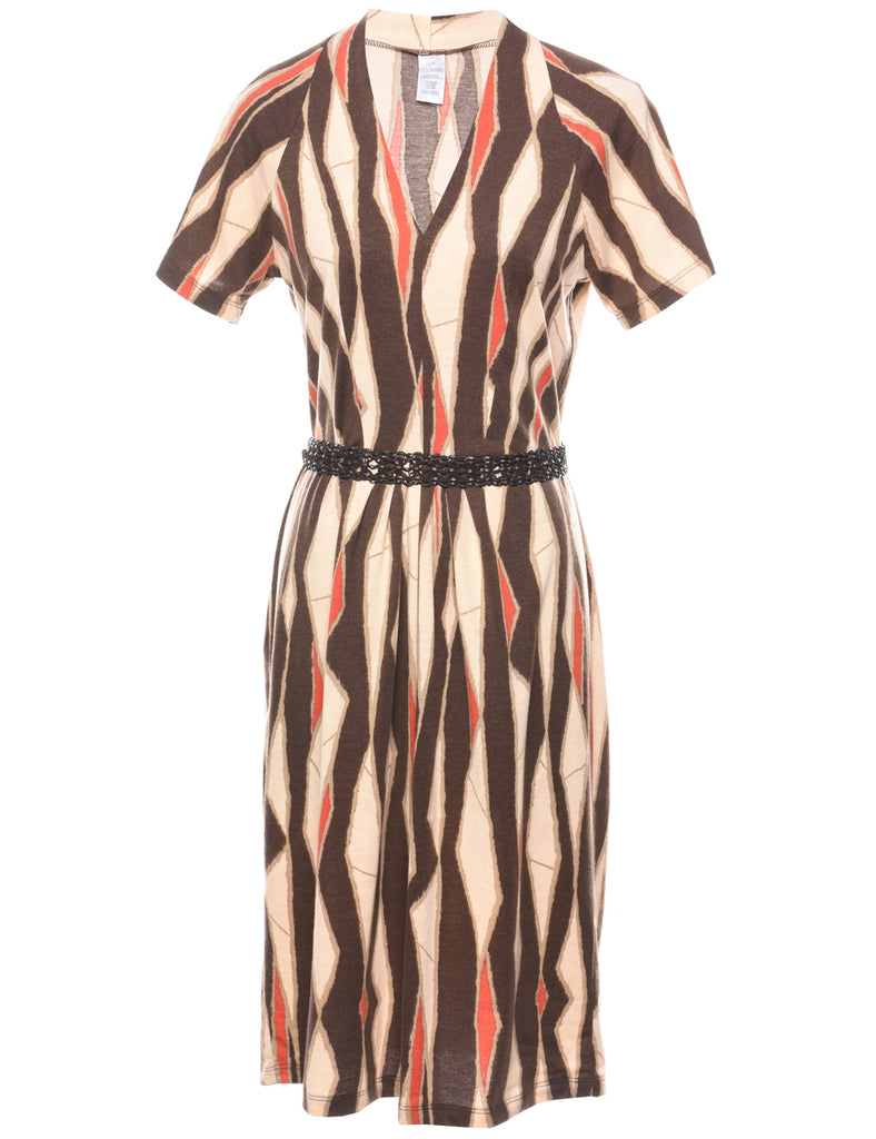Striped Dress - M