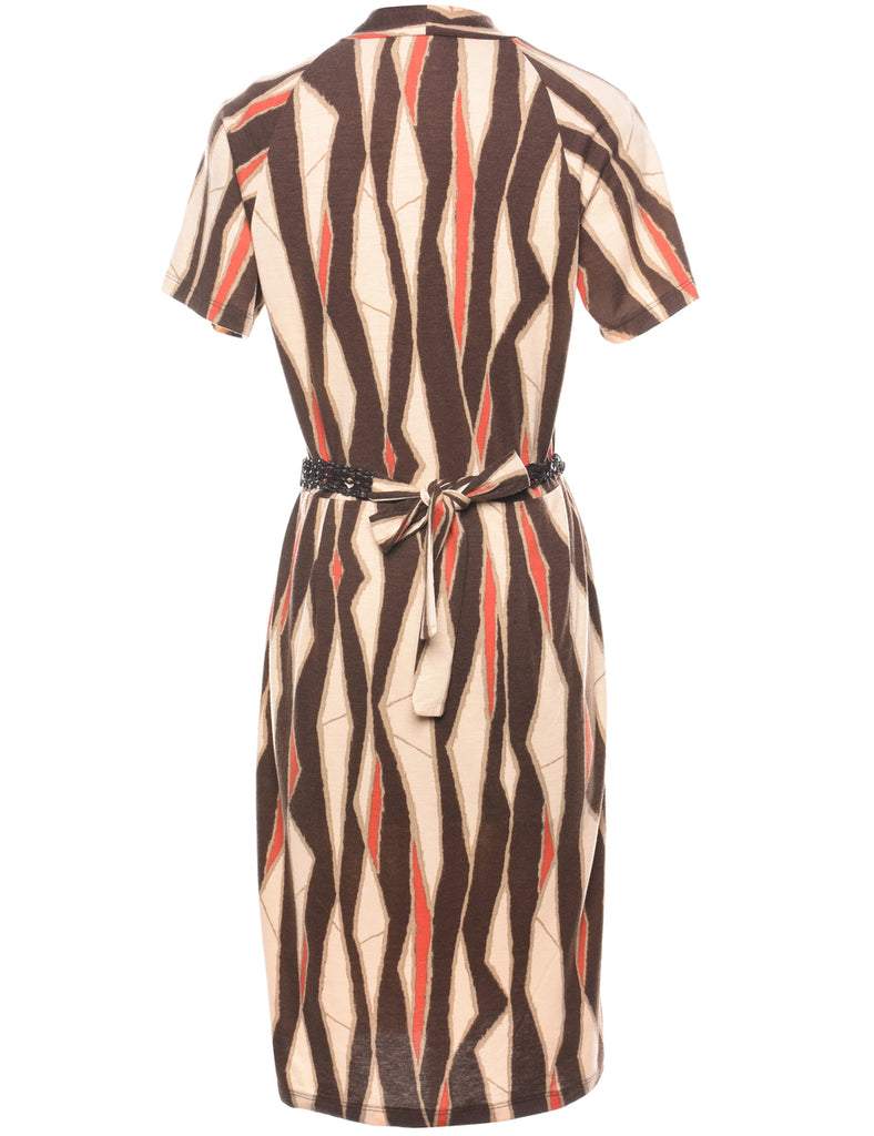 Striped Dress - M