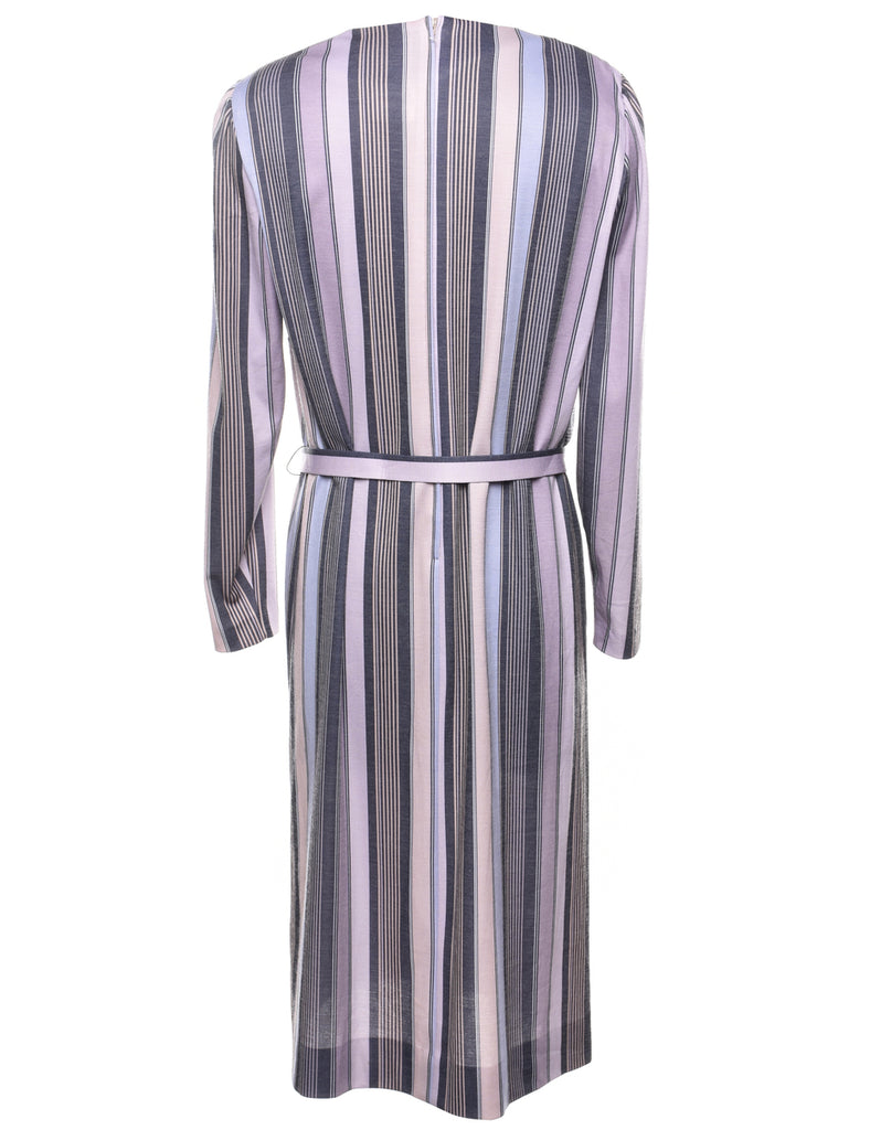 Striped Dress - M
