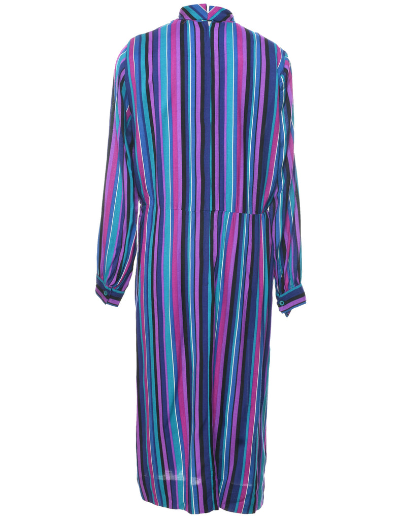 Striped Dress - L