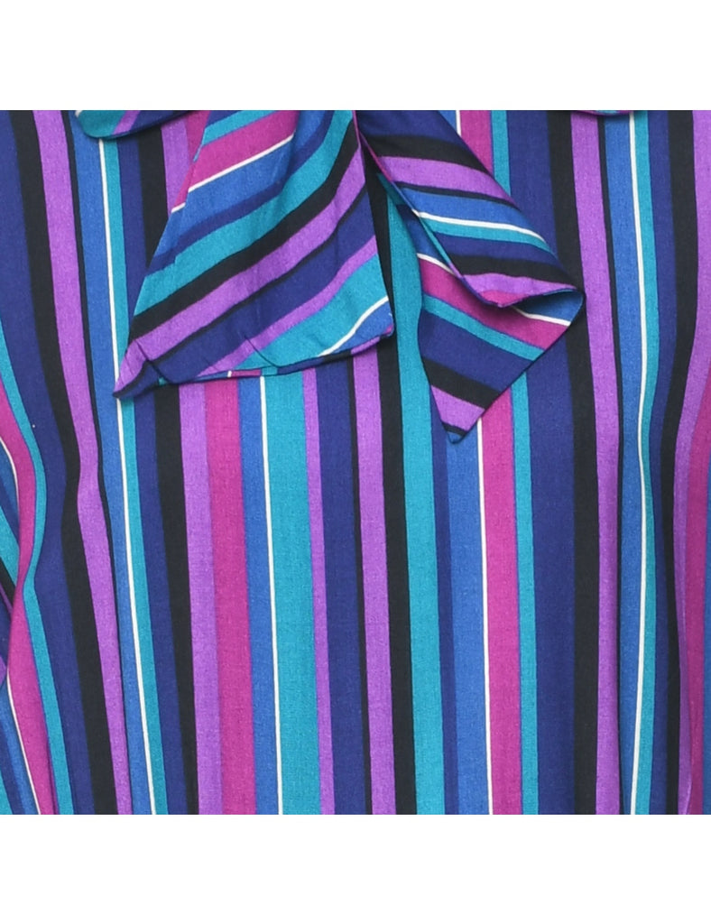 Striped Dress - L