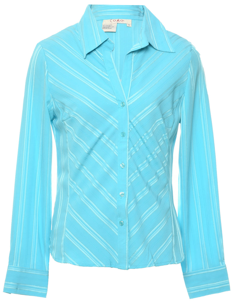 Striped Evening Blouse - S