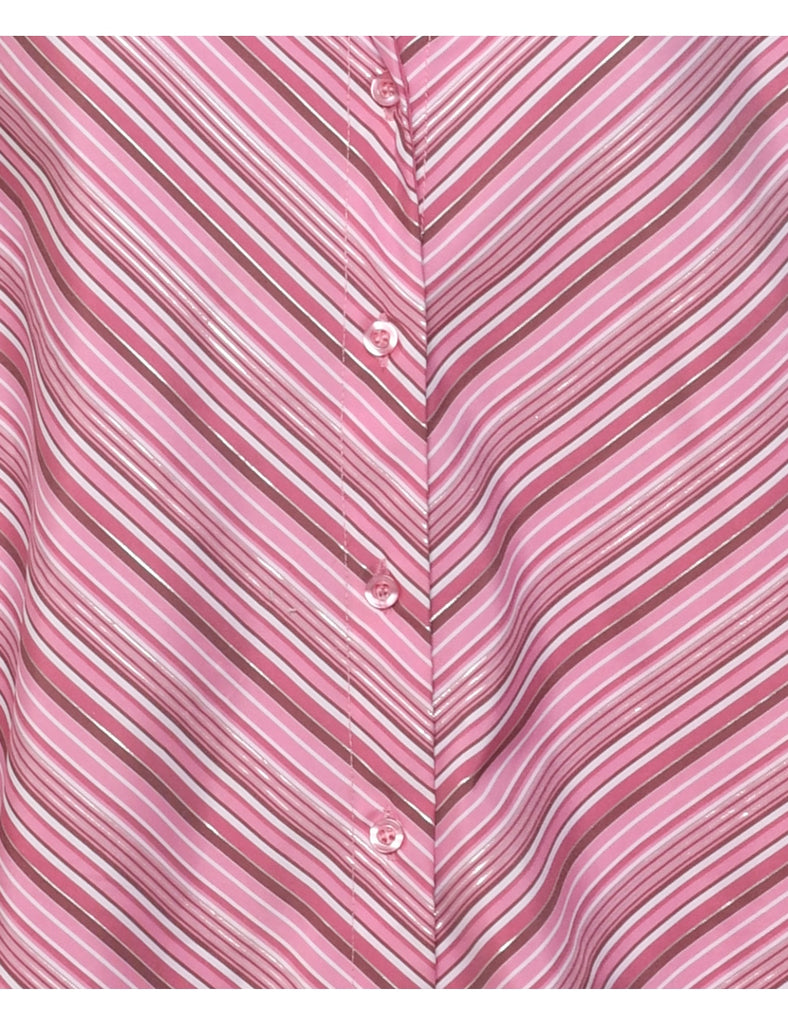 Striped Evening Blouse - XL