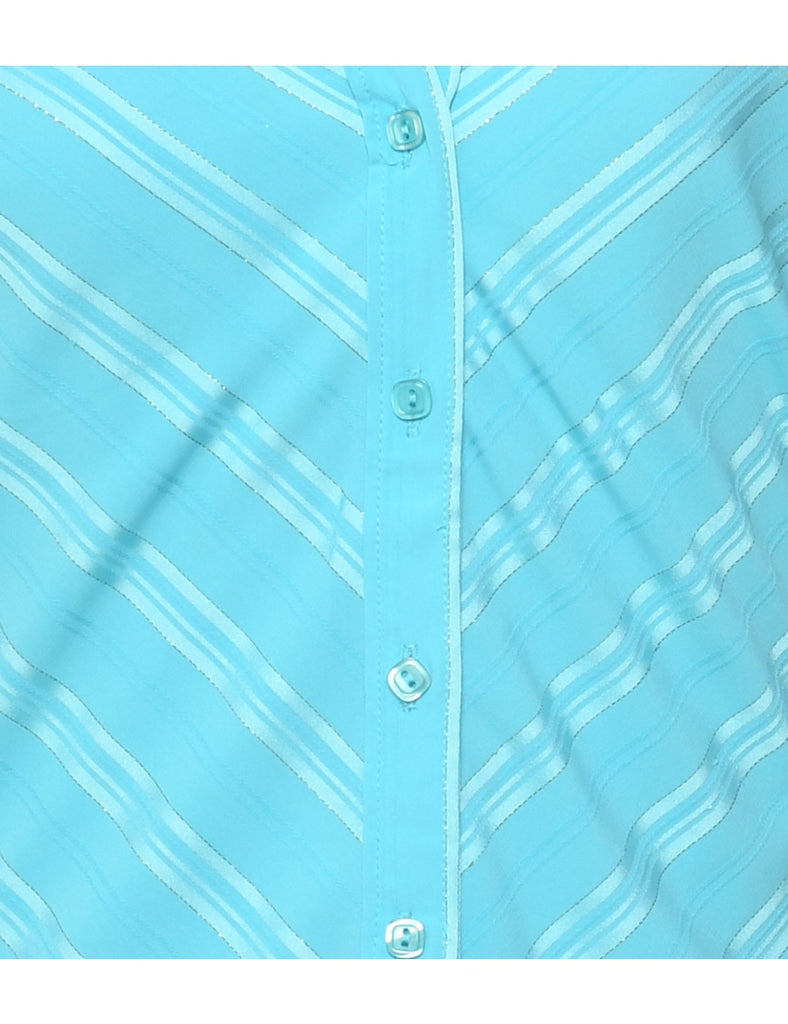 Striped Evening Blouse - S