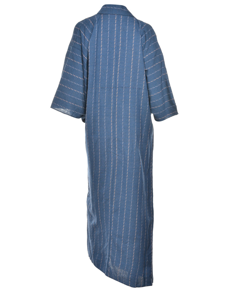 Striped Full Length Kimono - L