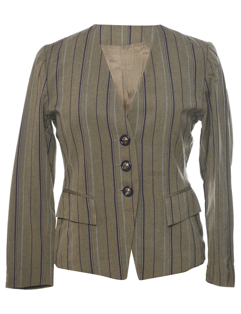 Striped Jacket - M