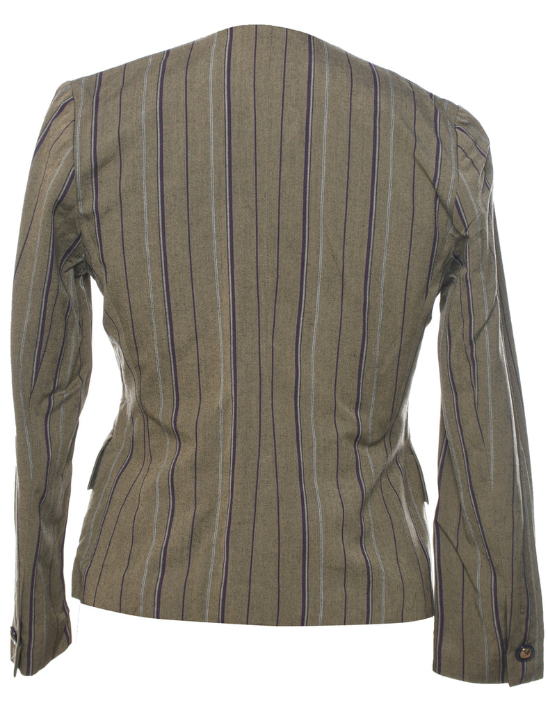 Striped Jacket - M