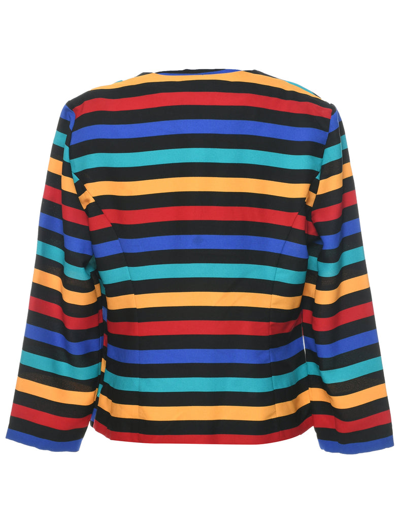 Striped Jacket - M