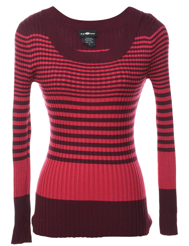 Striped Jumper - M