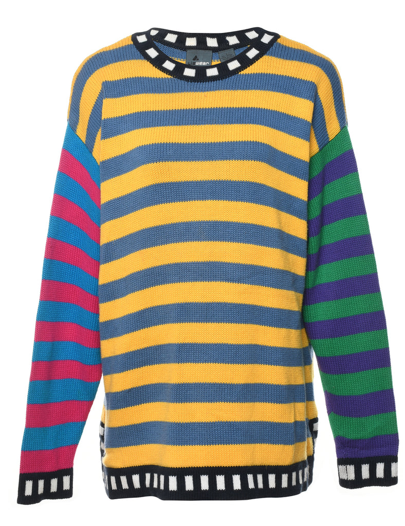 Striped Jumper - L