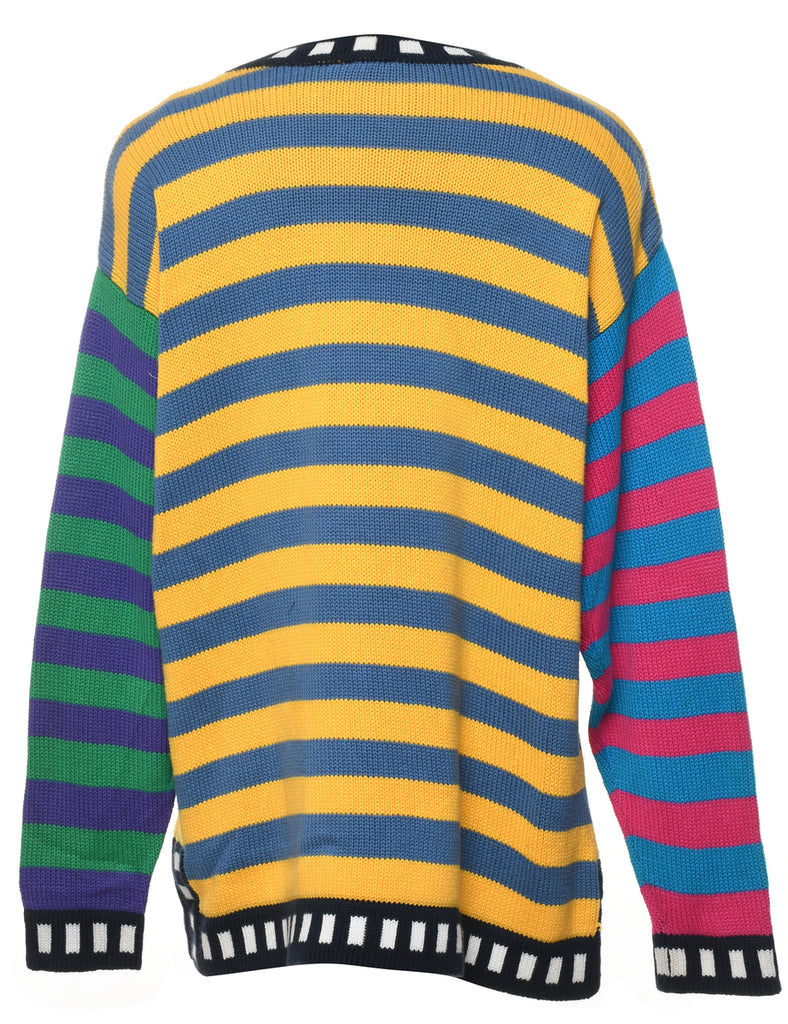 Striped Jumper - L