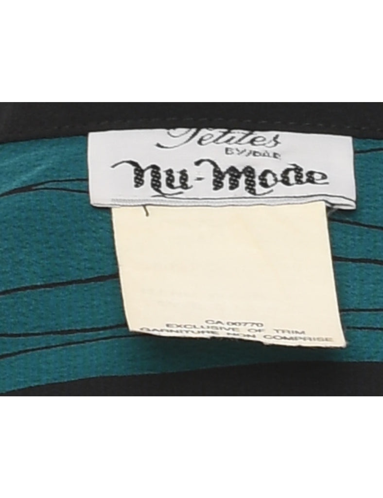 Striped Pattern Dress - M