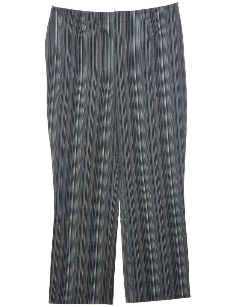 Striped Pattern Trousers - W33 L26