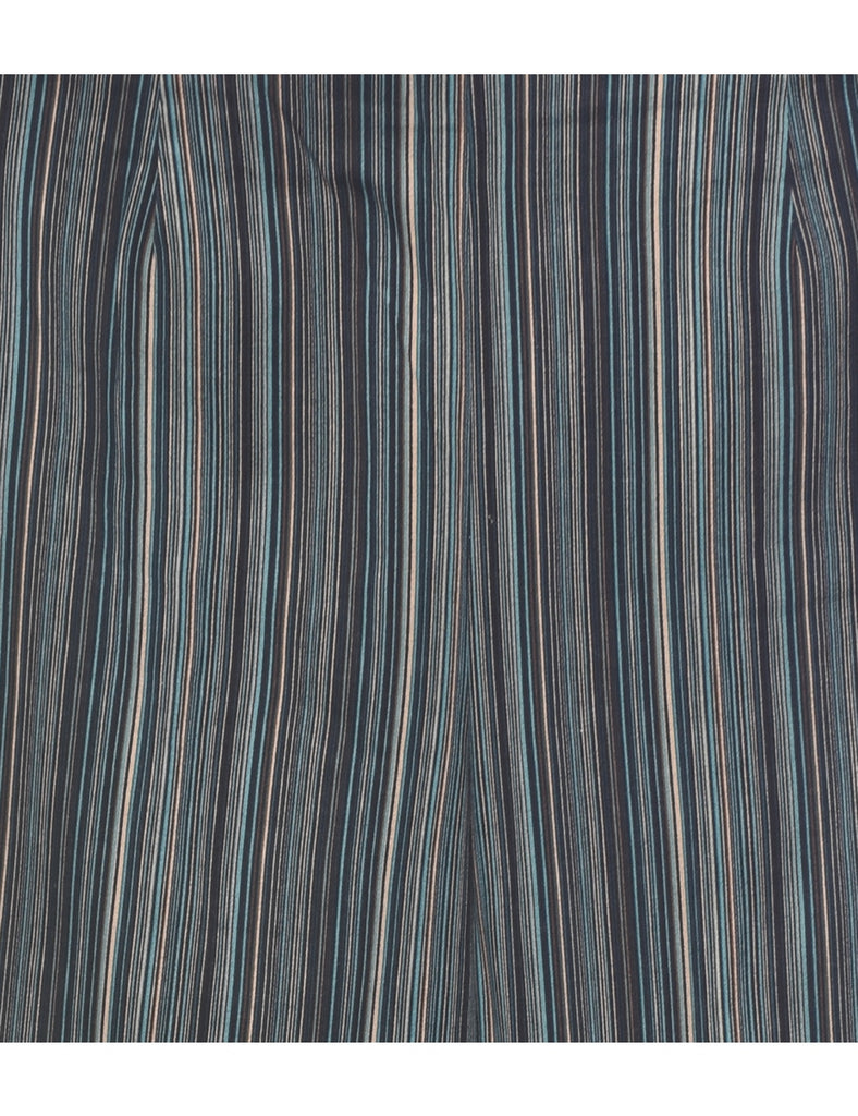 Striped Pattern Trousers - W33 L26