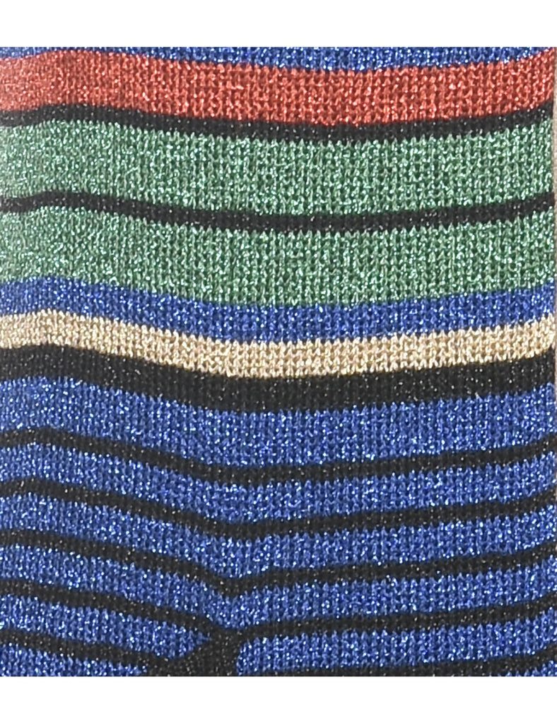 Striped Pattern Vest - S