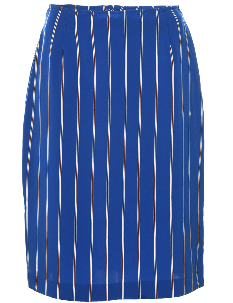 Striped Pencil Skirt - M