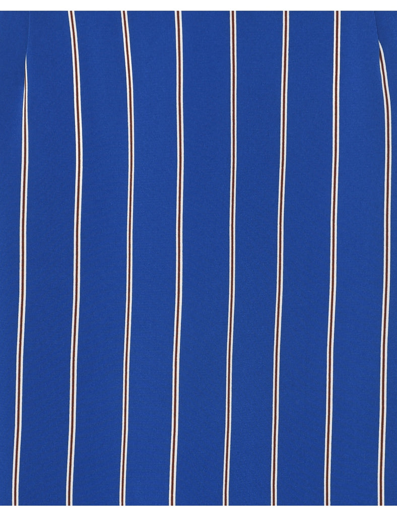 Striped Pencil Skirt - M