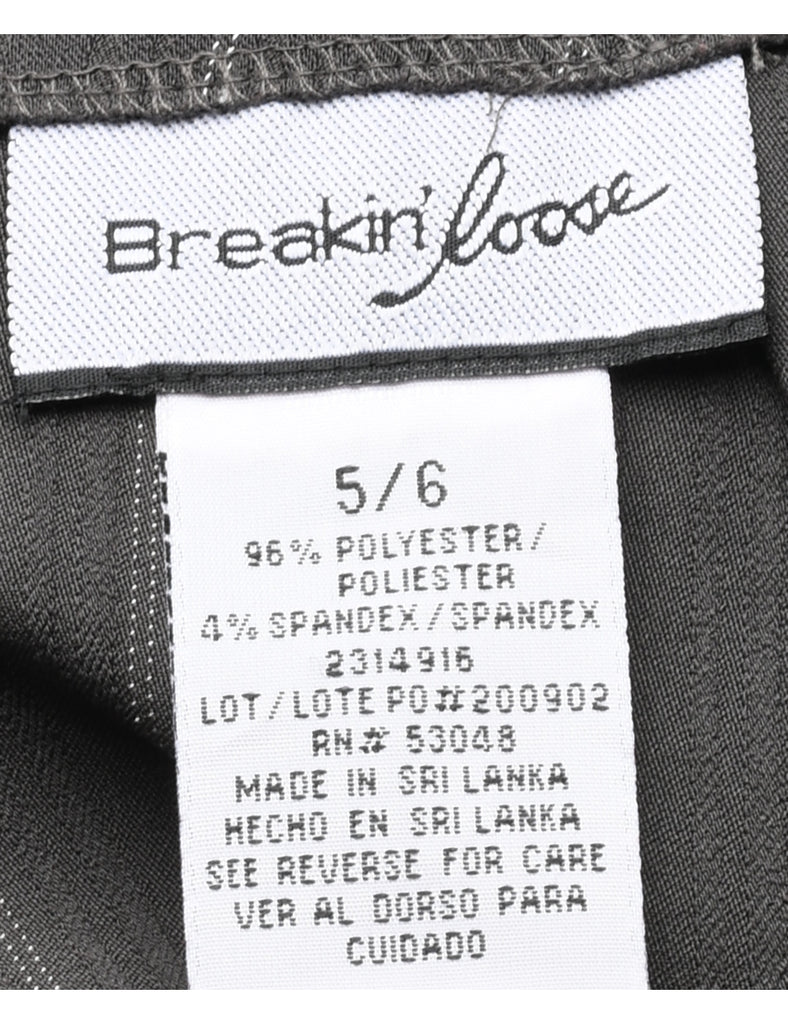 Striped Pencil Skirt - M