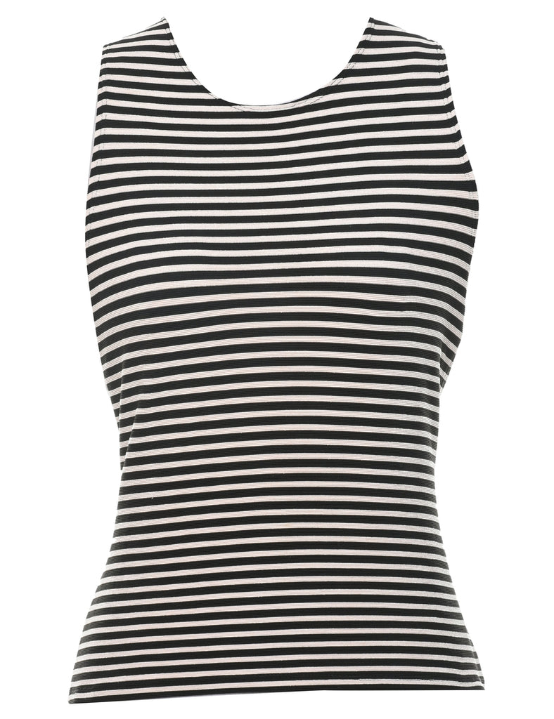 Striped Printed Top - XS