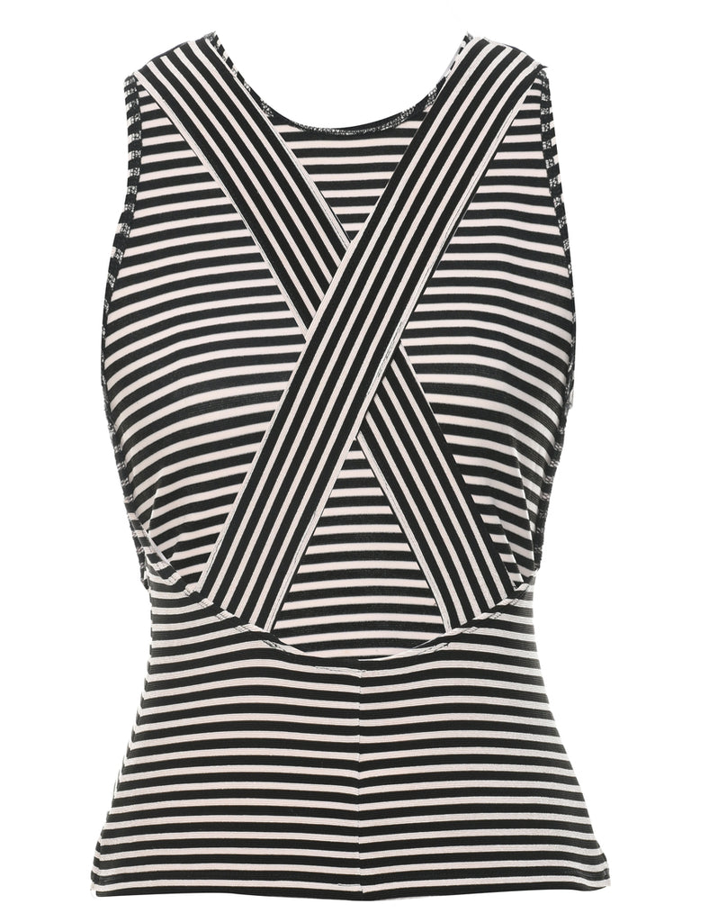 Striped Printed Top - XS