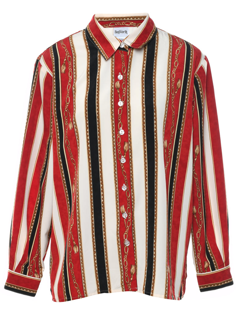Striped Shirt - L