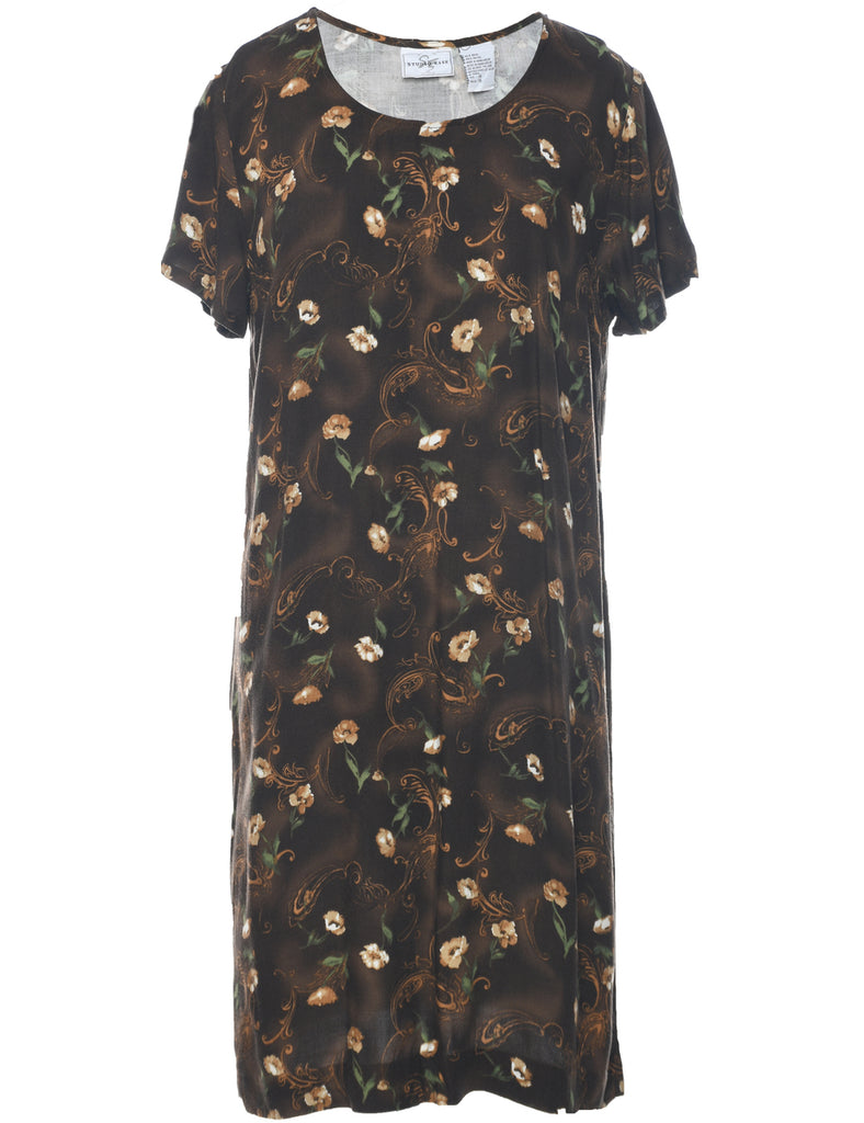 Studio Ease Floral Print Dress - XL