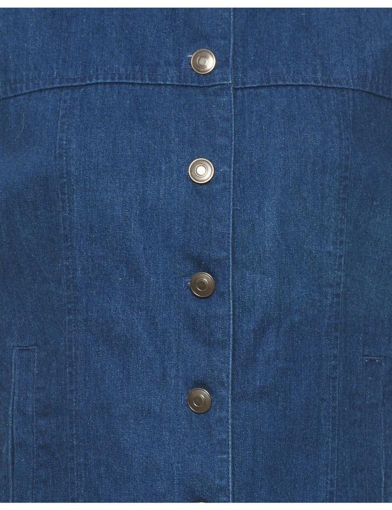 Talbots Denim Jacket Vest - M