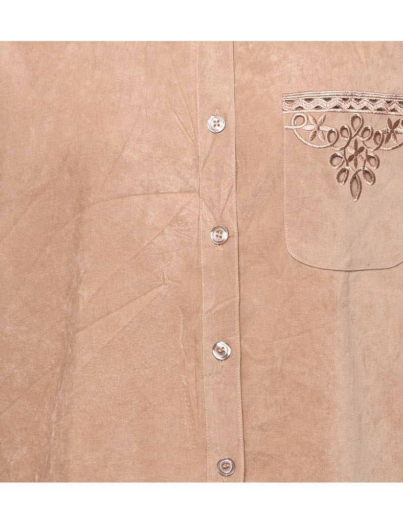 Tan Shirt - M