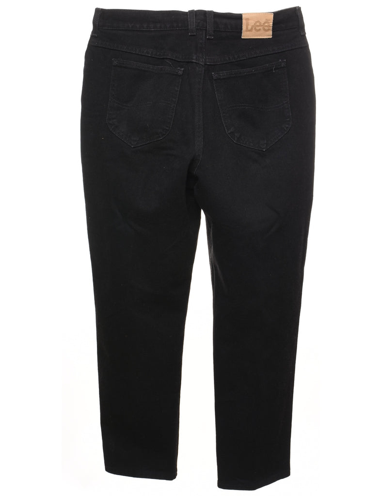 Tapered Black Lee Jeans - W34 L29