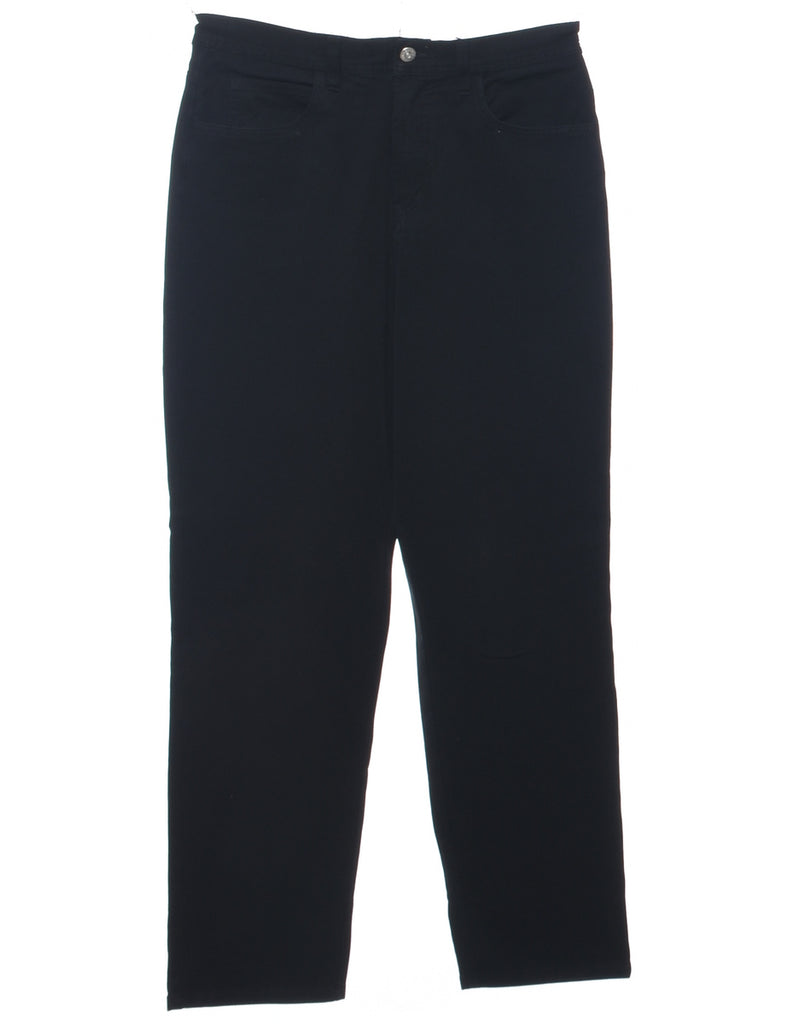 Tapered Black Trousers - W31 L30