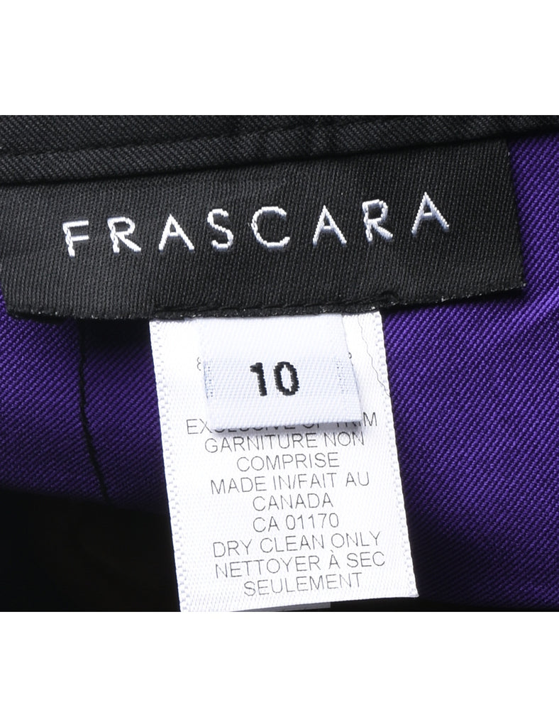 Tapered Black Trousers - W31 L30
