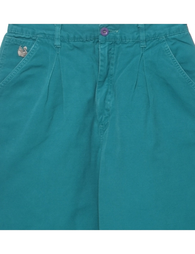 Tapered Green Trousers - W27 L30