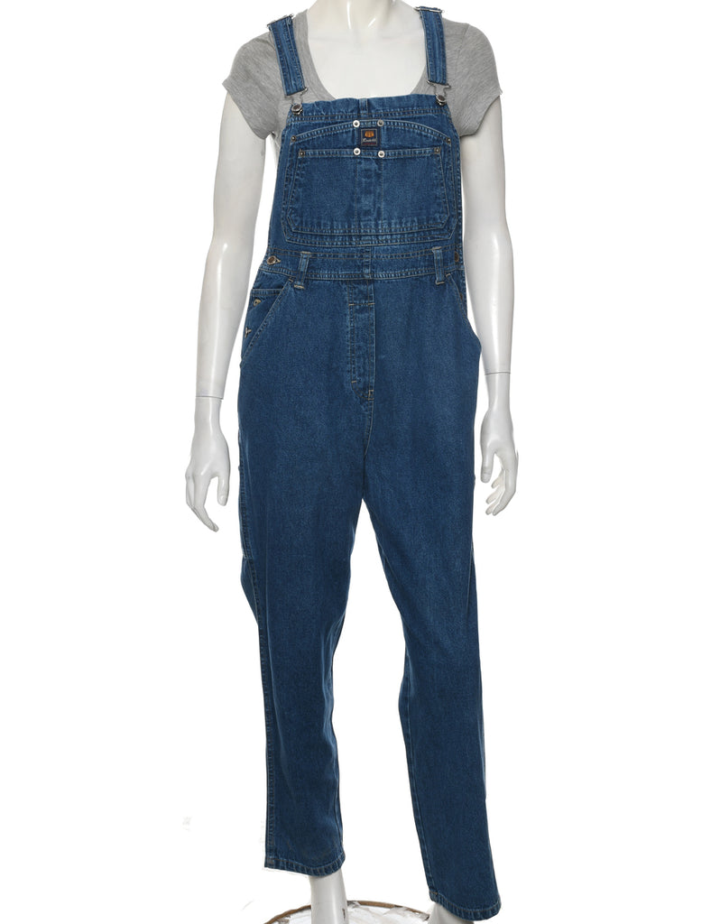 Tapered Indigo Dungarees - W34 L29