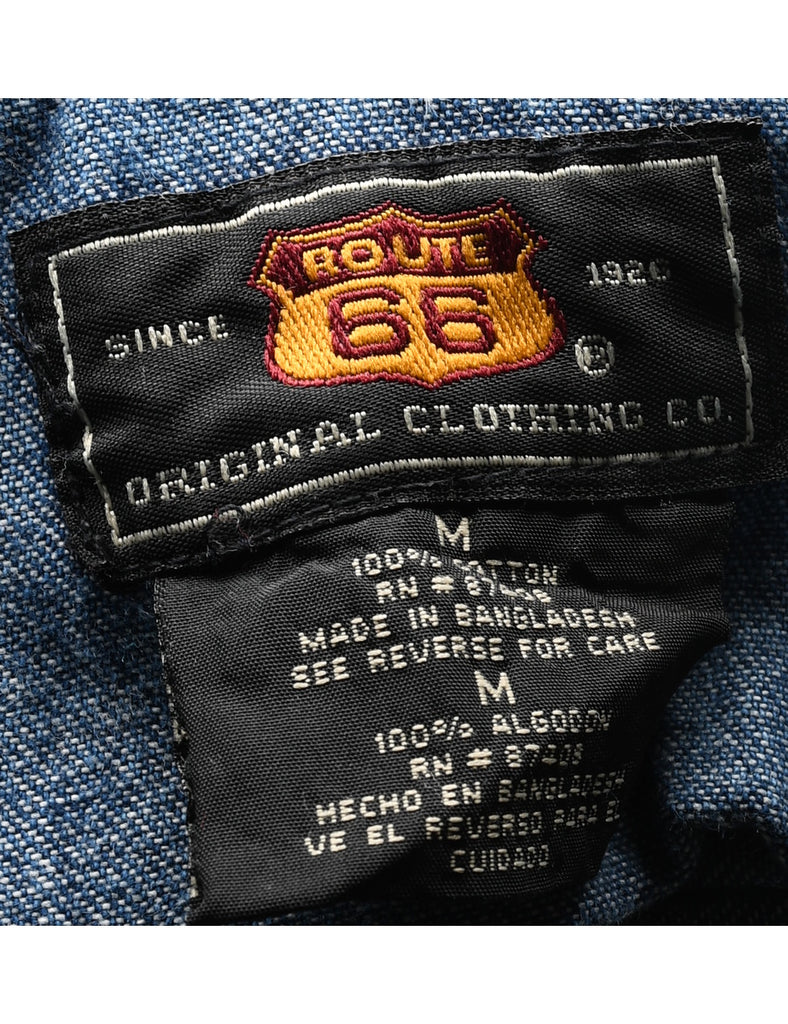 Tapered Indigo Dungarees - W34 L29