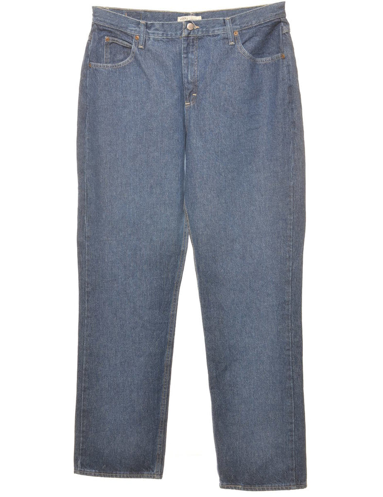 Tapered Lee Dark Wash Jeans - W35 L34